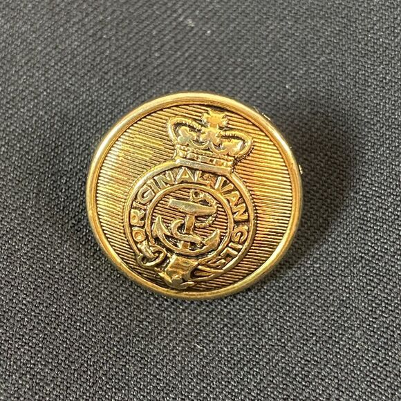 Van Gils Wool Blazer Men's 36R Navy Blue Double Breasted Gold Buttons Classic - Picture 5 of 8